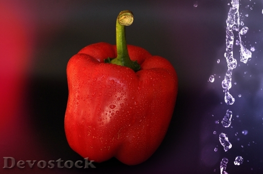 Devostock Paprika Red Red Pepper