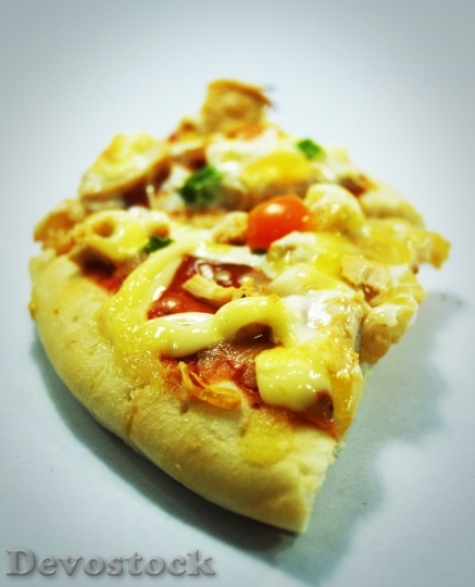 Devostock Pizza Slice Pepperoni White 1