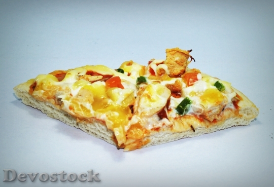 Devostock Pizza Slice Pepperoni White 3