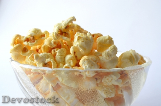 Devostock Popcorn Food Snack Bowl