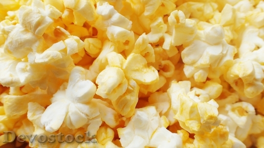 Devostock Popcorn Snack Food Buttered