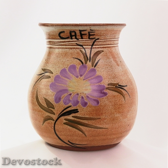 Devostock Pottery Container Art Ceramic 1