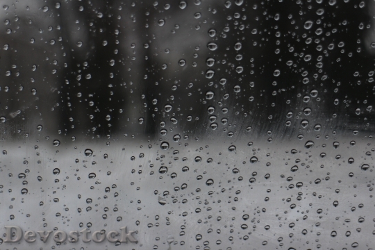 Devostock Raindrops Background Aqua Bubble