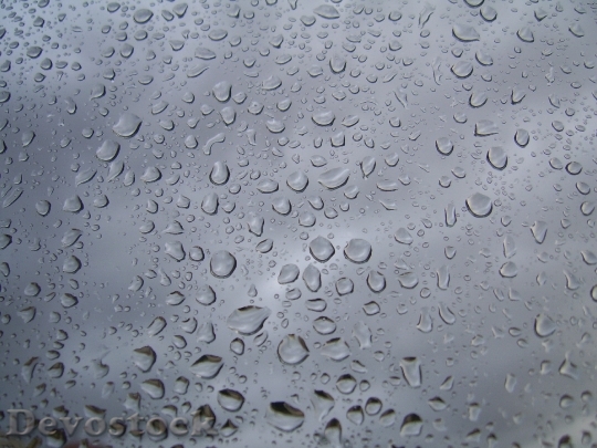 Devostock Raindrops Windows Glass Transparent