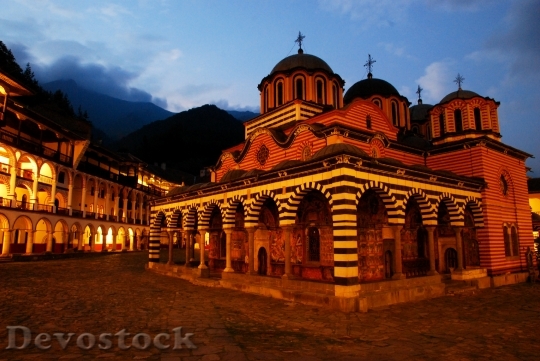 Devostock Rila Monastery Bulgaria Church