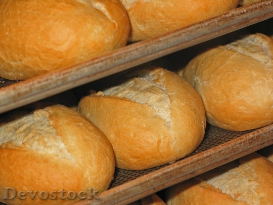 Devostock Roll Fresh Bread Rolls 0