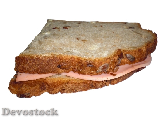 Devostock Sandwich Snack Wurstbrot Food