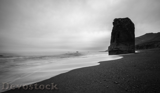 Devostock Sea Ocean Shore Rocks