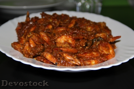 Devostock Shrimp Curry Spices Taste 0