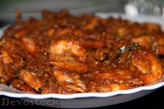 Devostock Shrimp Curry Spices Taste