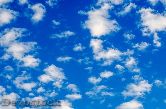 Devostock Sky Cloud Blue Heaven 1
