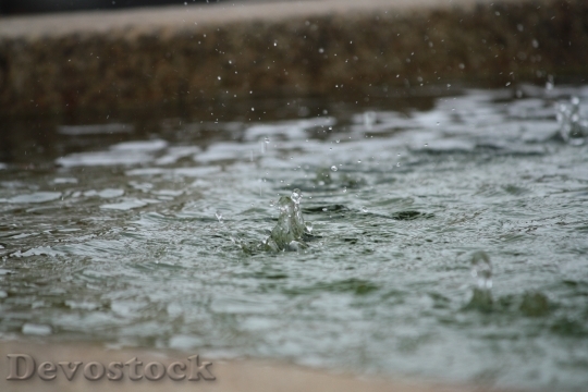Devostock Splash Water Drops Liquid