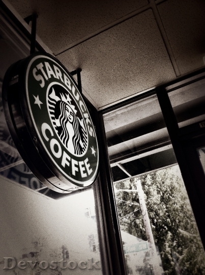 Devostock Starbucks Mood Coffee Logo