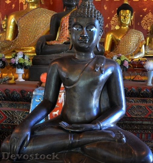 Devostock Statue Buddha Thailand Religion