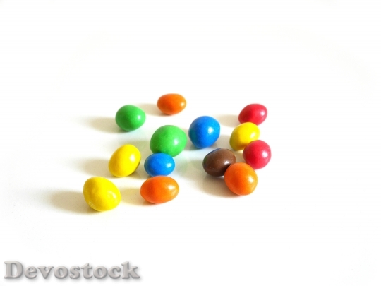 Devostock Sweets Colourful Food Snack