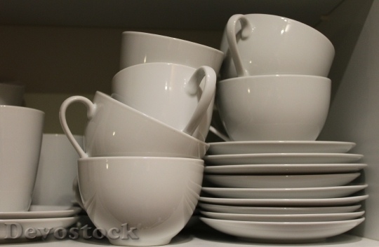 Devostock Tableware T Porcelain Coffee