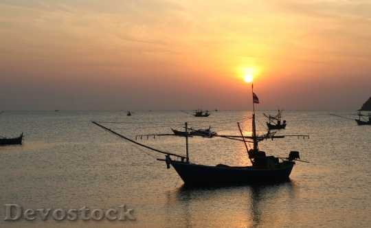 Devostock Thailand Fisherman Boat 256613