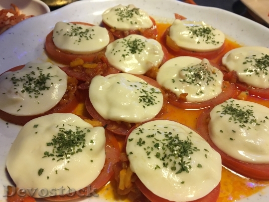 Devostock Tomato Snacks Food Cheese