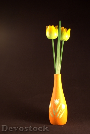 Devostock Tulips Vase Flowers 1151652