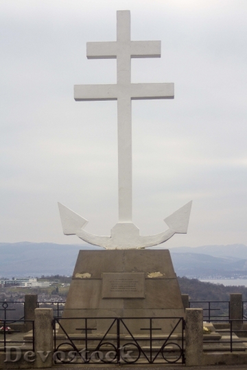 Devostock War Memorial Monument Anchor