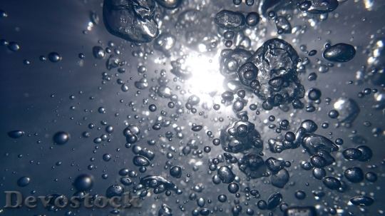 Devostock Water Bubbly Water Bubbles