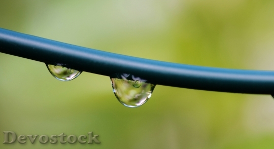 Devostock Water Drop Rain Bubble