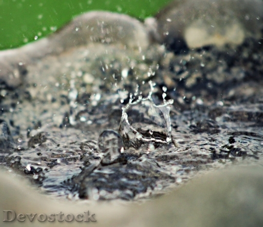 Devostock Water Splash Fountain Drop