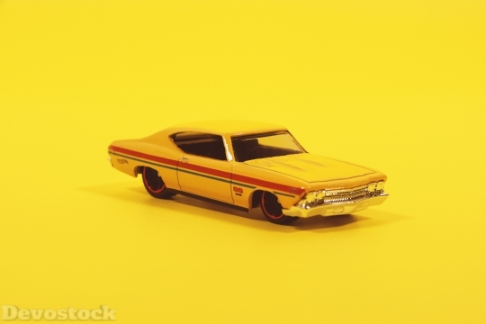 Devostock Yellow Car Toy 9802