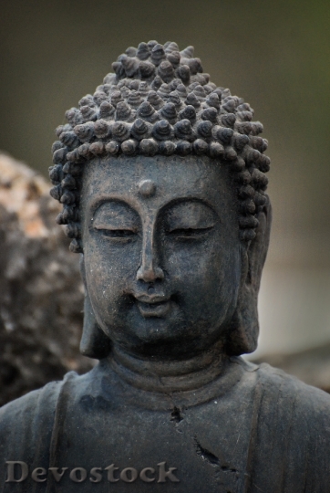 Devostock Zen Buddha Reflection Brightness 0