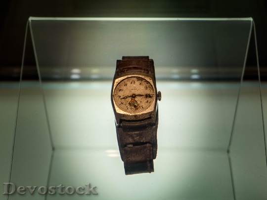Devostock Watch in the Hiroshima Peace Memorial Museum