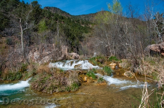 Devostock Waterfall Trail at Fossil Creek