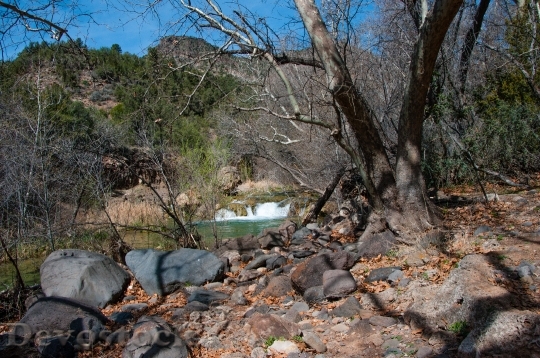 Devostock Waterfall Trail at Fossil Creek